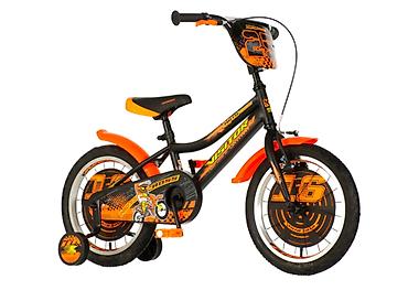 papuce stradivarius: Bicikl Visitor Kids Motocross 16" – crno-narandžasti, polu mat Šifra — 2