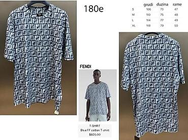 Majice: Men's T-shirt Fendi, bоја - Crna — 15