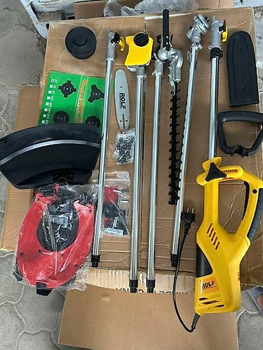 Триммеры, мотокосы: Многофункциональный электрический триммер ROLF TOP-4004 предназначен — 4