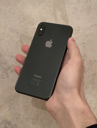 iphone se 2023 qiymeti: IPhone Xs, 64 GB, Space Gray, Zəmanət, Simsiz şarj, Face ID