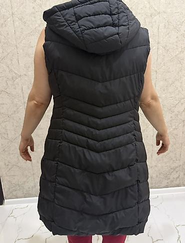 пальто мужское баку: Qadın üçün uzun, qara rəngli şişmə jilet - Qiymet 10 Azn - Model — 2