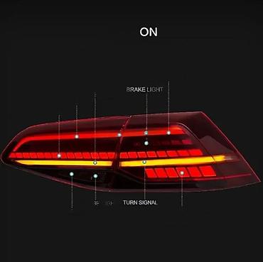 Tuning oprema: LED zadnja svetla za Volkswagen Golf 7 (hatchback) - Kompletn set — 4