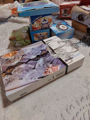 Çay dəstləri və servizlər: Çay dəsti, rəng - Qızılı, Farfor, 6 nəfərlik — 11