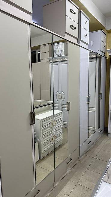 Спальные гарнитуры: Спальный гарнитур, Новый, Двуспальная кровать, Шкаф, Комод, МДФ, Самовывоз, цвет - Бежевый at lalafo.kg — 22 Спальные гарнитуры: Спальный гарнитур, Новый, Двуспальная кровать, Шкаф, Комод, МДФ, Самовывоз, цвет - Бежевый — 22