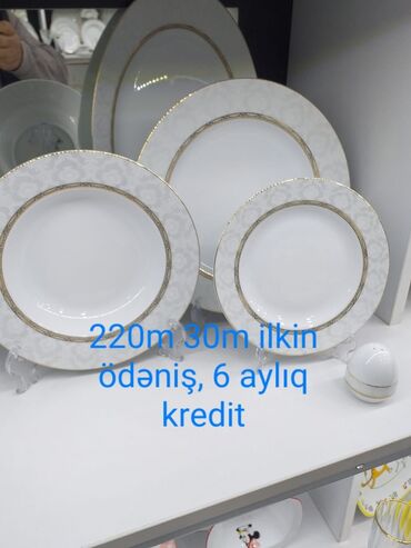 Nahar dəstləri və servizlər: Nahar dəsti, rəng - Ağ — 11