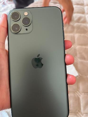 aifon 11pro: IPhone 11 Pro, Б/у, 256 ГБ, Matte Midnight Green, Чехол, Кабель, 73 % — 1