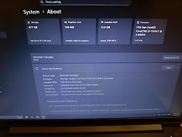 ucuz notbuk: İşlənmiş Lenovo IdeaPad, 15.6 ", Intel Core i5, 512 GB, Ünvandan götürmə — 3