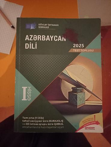 Testlər: Azərbaycan dili Testlər 11-ci sinif, DİM, 1-ci hissə — 1