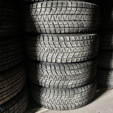 Шины: Шины 215 / 65 / R 16, Зима, Б/у, Комплект, Легковые, Япония, Bridgestone