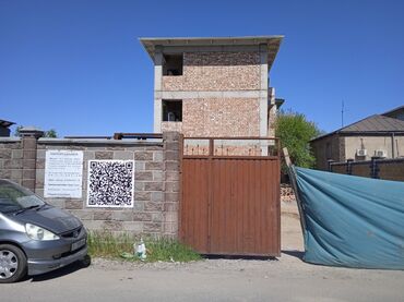 дом квартира кара балта: 1 комната, 30 м², Индивидуалка, 1 этаж, ПСО (под самоотделку)