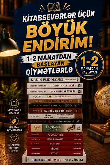 çingiz abdullayev pdf: Kitabsevərlər üçün böyük endirim – 1-2 manatdan başlayan qiymətlərlə! — 1