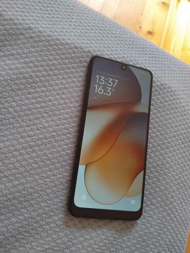 telfon gence: Redmi Note 12, 128 GB, rəng - Qara, Barmaq izi, İki sim kartlı