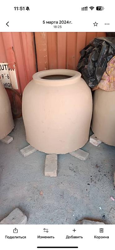 Тандыры: ТАНДЫРЫ ИЗ чопо ГЛИНЫ - Классический глиняный тандыр (вертикальная — 5