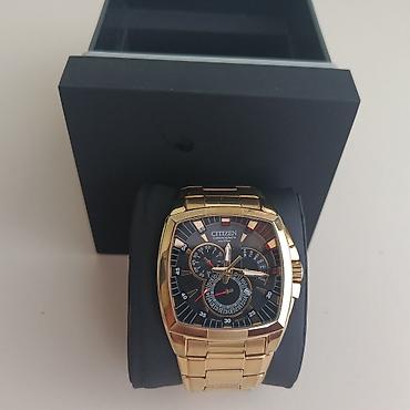 kreditle qizil saat: ⌚ Citizen kişi qol saatı — qutu və sənədləri ilə Citizen markalı, şık — 1