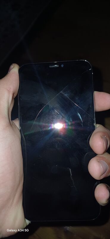 iphone 8 ekran qiymeti: IPhone X, 256 GB, Ağ, Qırıq