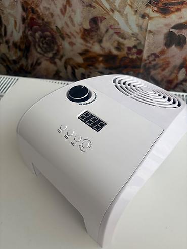 manikur lampasi: 2-si 1-də UV/LED Lampa + Tozsoran (80W) Cəmi 4 dəfə istifadə olunub — 2