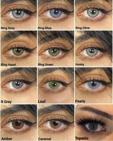 kosmetik vasitələr: Optik,kosmetik ve astiqmat linzalar👁️👓 orjinal avropa və türki̇yə