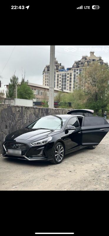 Hyundai: Hyundai Sonata: 2017 г., 2 л, Автомат, Газ, Седан