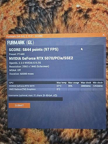 монитор продаю: Компьютер, ядер - 6, ОЗУ 32 ГБ, Игровой, Новый, NVIDIA GeForce RTX 5070, NVMe — 5