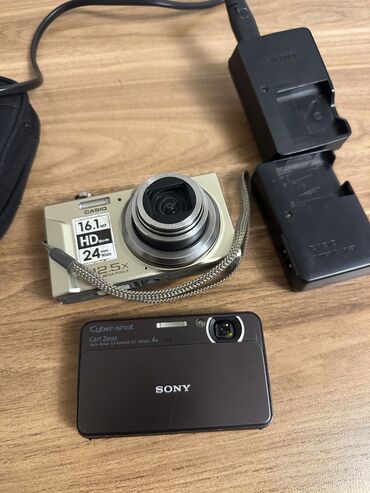 sony cyber shot qiymeti: Casio exilim 12.5 megapixel və Sony T99 14.1 megapixel Sony tam işlək
