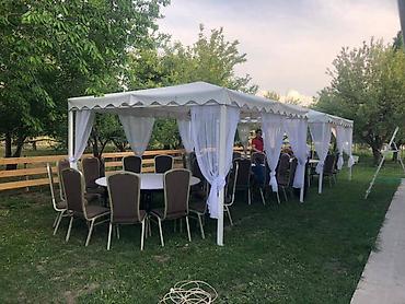 Выездные банкеты: Прокат столов и стульев Бишкек. Шатры в аренду Аренда столов и — 17