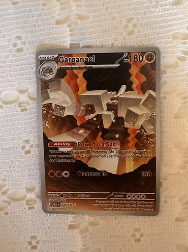 viola: Pokemon TCG kolleksiya kartı – Garganacl (Stage 2) - Seriya: Scarlet — 1