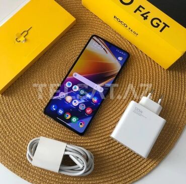бытовая техника расрочка: Poco F4 GT, Колдонулган, 128 ГБ, түсү - Кара, 2 SIM