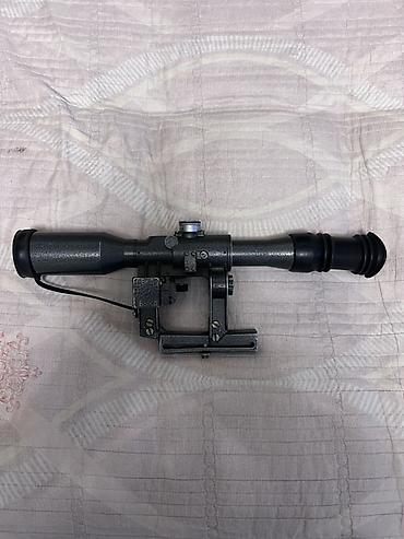 night vision: Прицел оптический ПОСП 8*42 (советского образца) с боковым кронштейном — 7
