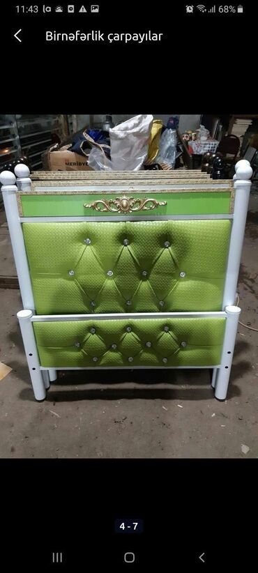 Sifarişlə çarpayılar: Kravatlar Matrasla 200 azn Her novde her rengde 1 mertebe ve 2 mertebe — 5