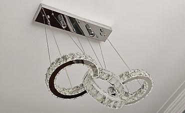 led lanpalar: Led Çılçıraq, 3 lampa, Xrustal — 2