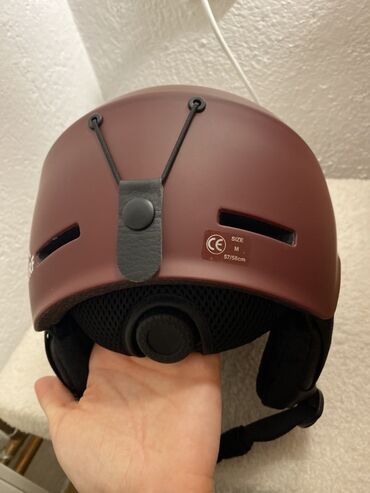 Oprema za skijanje: PROSURF Unicolor skijaška/snowboard kaciga – bordo nova, nikad nošena — 5