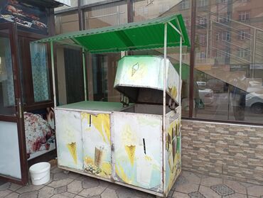 готовый салон: Мороженое аппаратты койуп сатканга ыңгайлуу, каалаган жерге калтырып