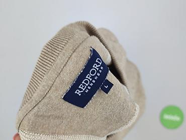 czerwony: Sweter dla mężczyzn, rozmiar L — 5
