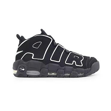 обувь drop: Кроссовки Nike Air More Uptempo Black/White - Иконичный баскетбольный — 3
