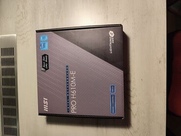 компьютер на запчасти: Материнская плата MSI PRO H610M, Б/у