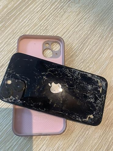 ayfon 12 islenmis: IPhone 13, 128 GB, Qara, Qırıq — 4