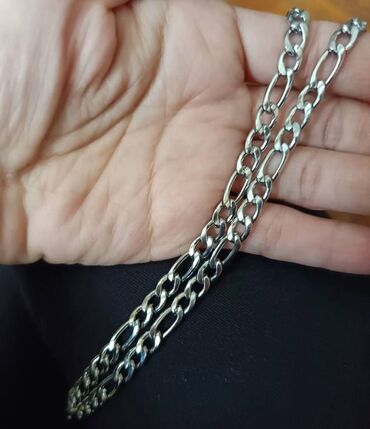 burme srebro: Chain, Material: Stainless steel