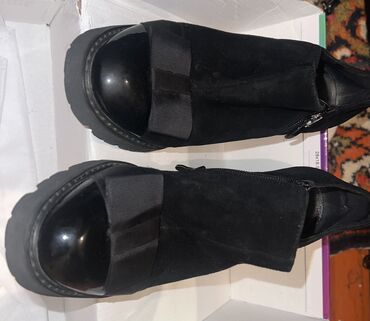 Туфли: Туфли, 36, Б/у, цвет - Черный, Платная доставка, Самовывоз — 12
