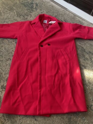 мужское зимнее пальто с капюшоном: Пальто, Классика, Осень-весна, По колено, Двубортная модель, 2XL