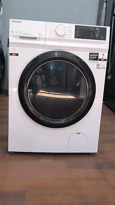Стиральная машина Toshiba, 7 кг, Б/у, Автомат, Без сушки, Нет кредита, Самовывоз, Платная доставка, Бесплатная доставка at lalafo.az Стиральная машина Toshiba, 7 кг, Б/у, Автомат, Без сушки, Нет кредита, Самовывоз, Платная доставка, Бесплатная доставка