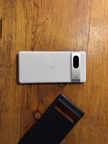 поко ф4 про: Google Pixel 7, Б/у, 128 ГБ, цвет - Белый, 1 SIM, eSIM