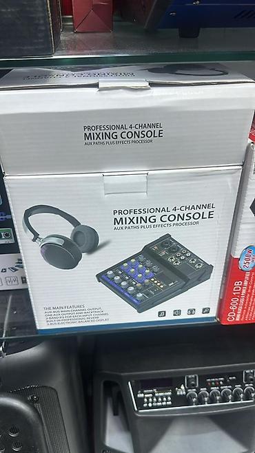 dj controller az: BORL Scarlett X2 USB Audio İnterfeys + Professional Mixer Məhsul — 9