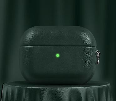 чехлы мех: Чехол на Air Pods Pro 2 (Type-C) из натуральной кожи — 1