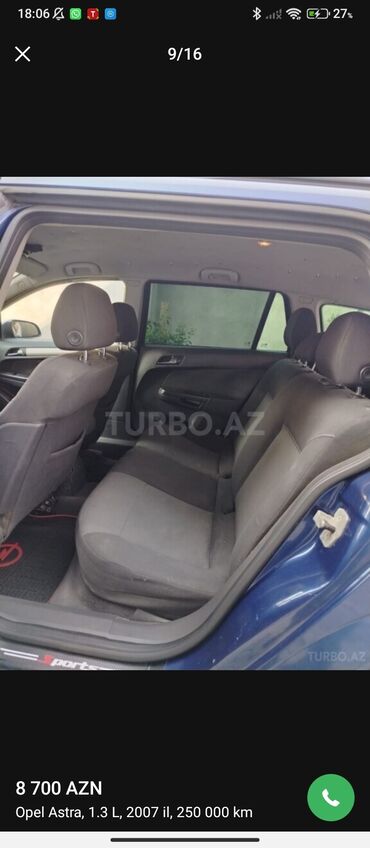 Opel: Opel Astra: 1.3 l | 2007 il 250000 km Sedan — 9
