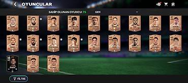 vintir: EA FC Mobile hesabı – güclü komanda və zəngin kolleksiya - Ümumi güc — 5