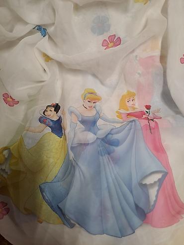 lidl kućni aparati: Zavesa za dečiju sobu – Disney Princeze,sirina 4m,duzina 2m - — 2