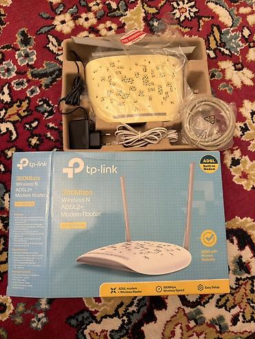 modem router wifi: TP-Link TD-W8961N – 300Mbps Wireless N ADSL2+ Modem Router — 1