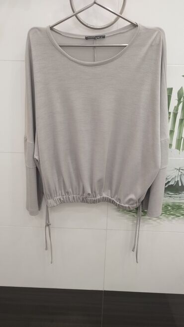 прозрачное женское нижнее белье: Серо‑перламутровая женская блузка KASHA, Турция, 48 L б/у, 1500с