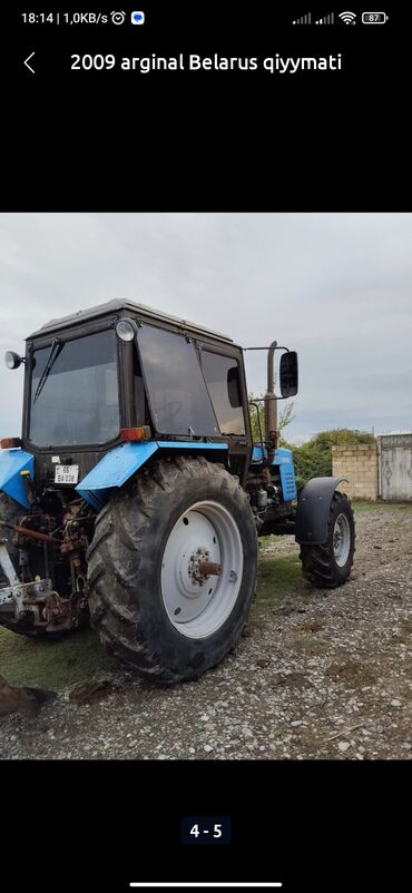 belarus 82 1: Traktor J, motor 2 l, İşlənmiş