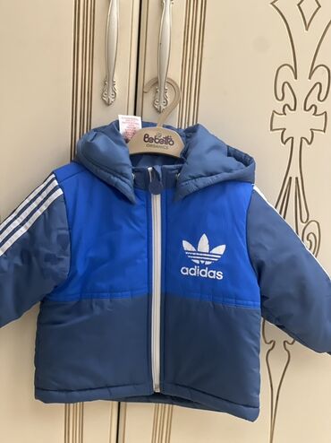 детские ветровки на флисе: Kurtka, Oğlan üçün, 9 - 12 ay, Adidas
